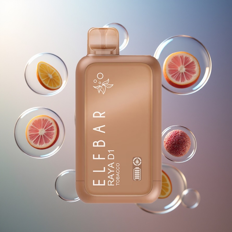 Elf Bar Raya D1 13000 Puffs Engångsvape Tobak – Svensk Grossist