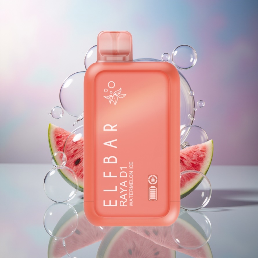 Elf Bar Raya D1 13000 Puffs Engångsvape Vattenmelon Is – Svensk Grossist