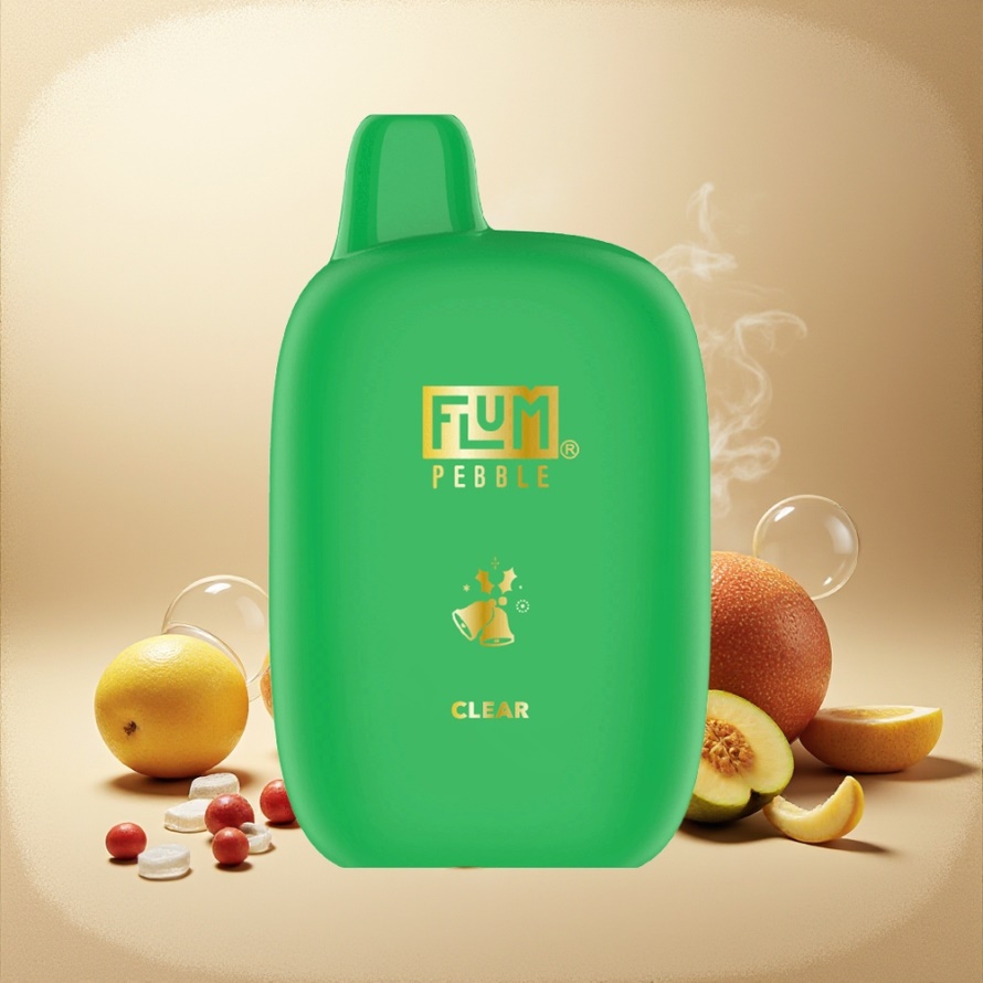 FLUM Pebble 6000 Drag Svensk Grossist med 10ml E-vätska, 5% Nikotin & 500mAh Batteri
