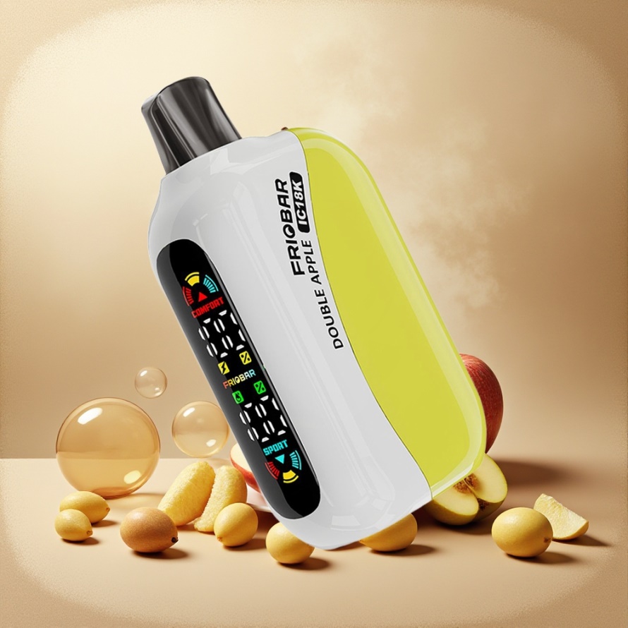 FRIOBAR IC18K 18000 Engångs Vape Dubbel Äpple 18mL 18000 puffar 50mg/mL svensk grossist