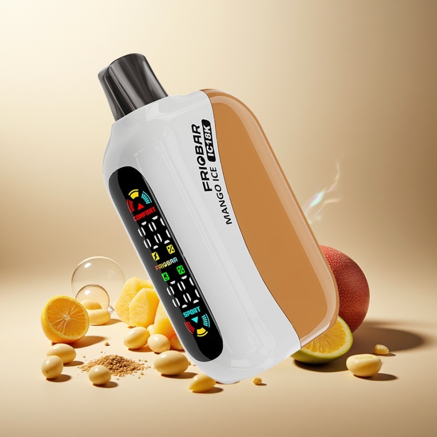 FRIOBAR IC18K 18000 Engångs Vape Mango Is svensk grossist 18mL 18000 puffar USB-C