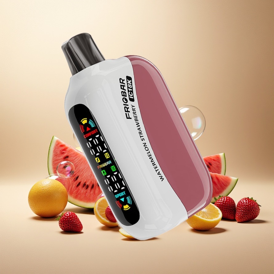 FRIOBAR IC18K 18000 Svensk Grossist Engångs Vattenmelon Jordgubb E-Cigg