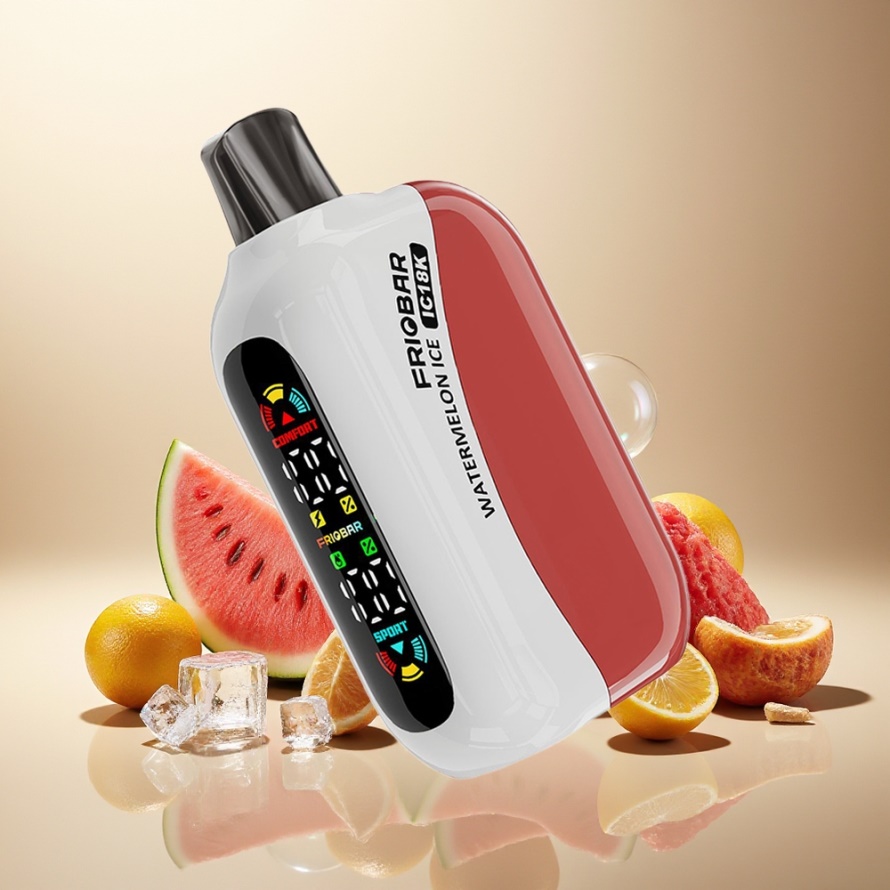 FRIOBAR IC18K 18000 Svensk Grossist Engångsvattenmelon Is Engångs Vape