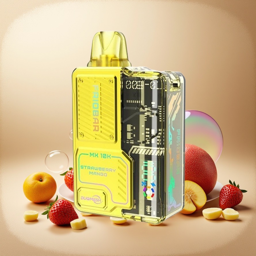 FRIOBAR MX 10K Engångsvape Jordgubb Mango 10mL 10000 puff svensk grossist