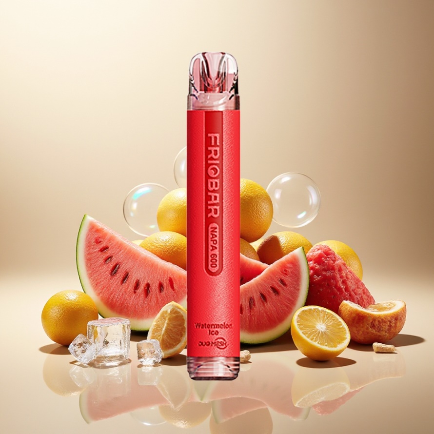 FRIOBAR NAPA 600 Engångs Vattenmelon Is Svensk Grossist 600mAh 20mg/mL 600 puffar