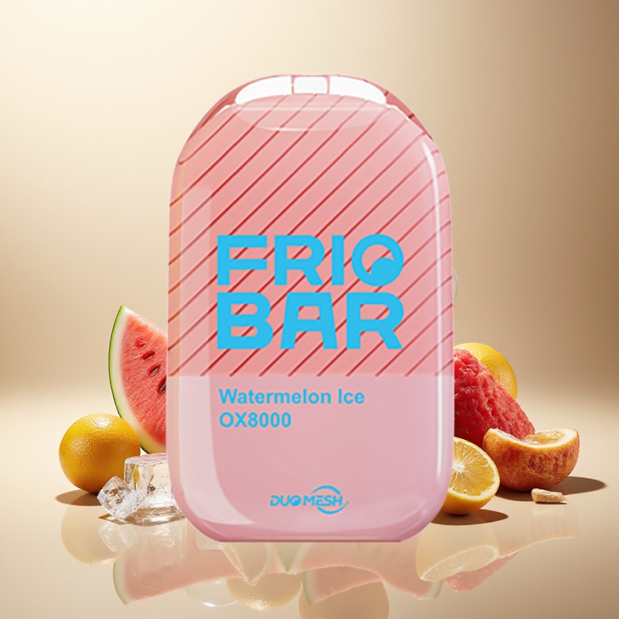 FRIOBAR OX8000 Engångs Vattenmelon Is 16mL 8000 puff svensk grossist