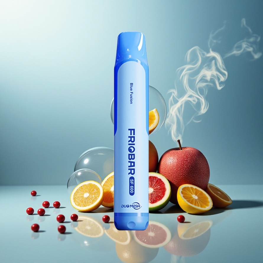 FRIOBAR SF600 Engångs Vape Blå Fusion 600 puff 20mg/mL svensk grossist
