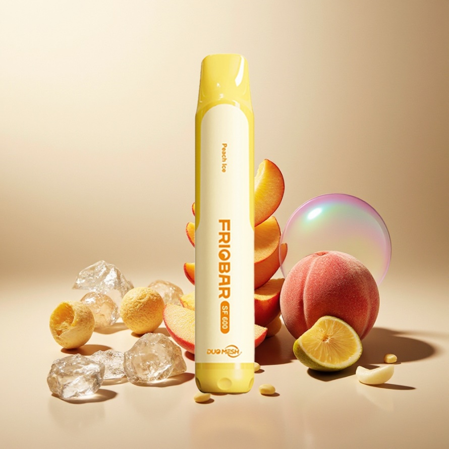 FRIOBAR SF600 Engångs Vape Persika Is 600 puff 20mg/mL svensk grossist