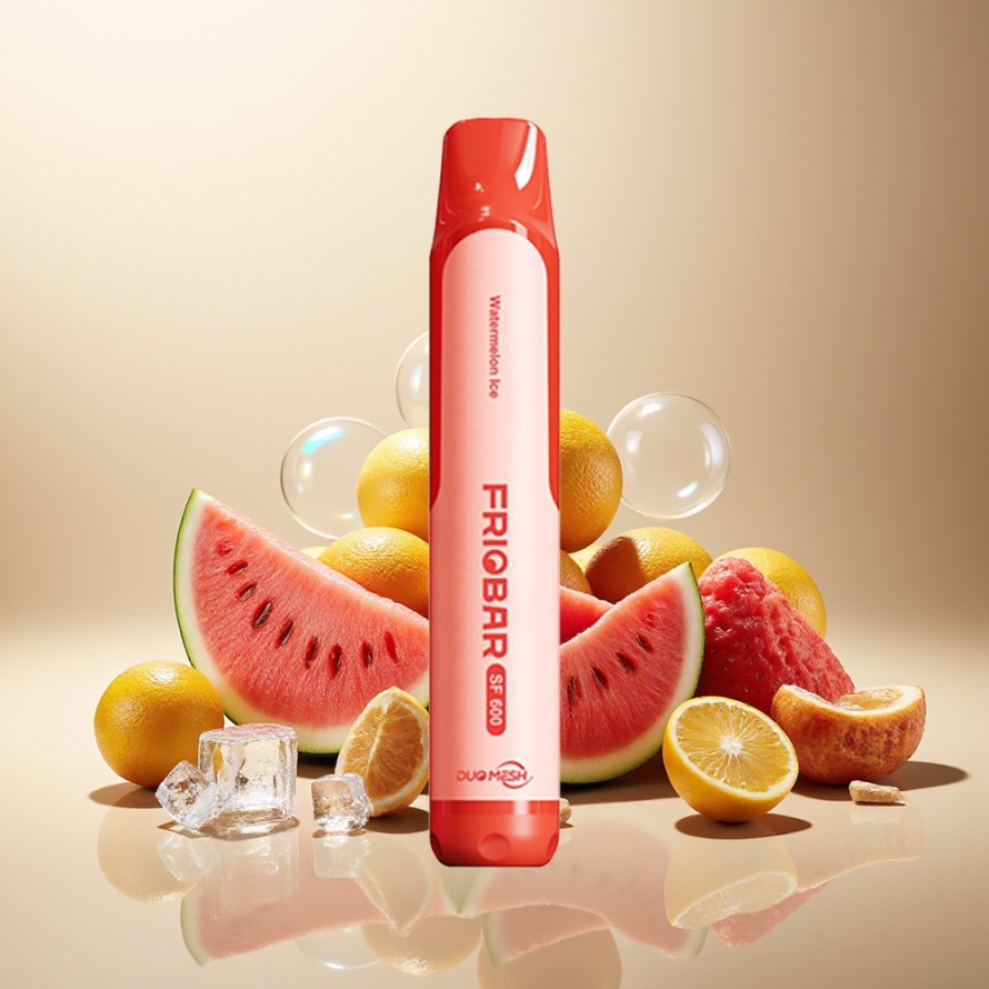 FRIOBAR SF600 Engångs Vape Vattenmelon Is 600 puffar 20mg/mL svensk grossist