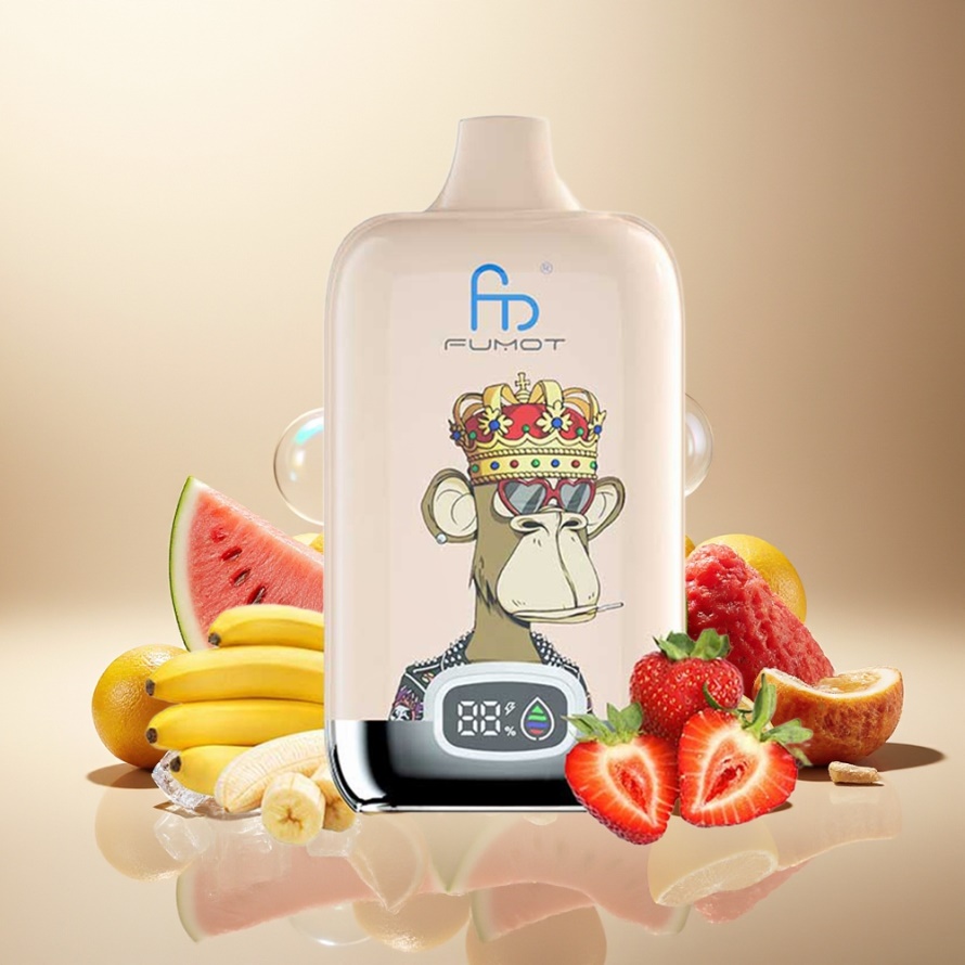 Fumot Tornado Digital Box 12000 Puffs Svensk Grossist Vattenmelon Is 20ml Mesh Coil 550mAh