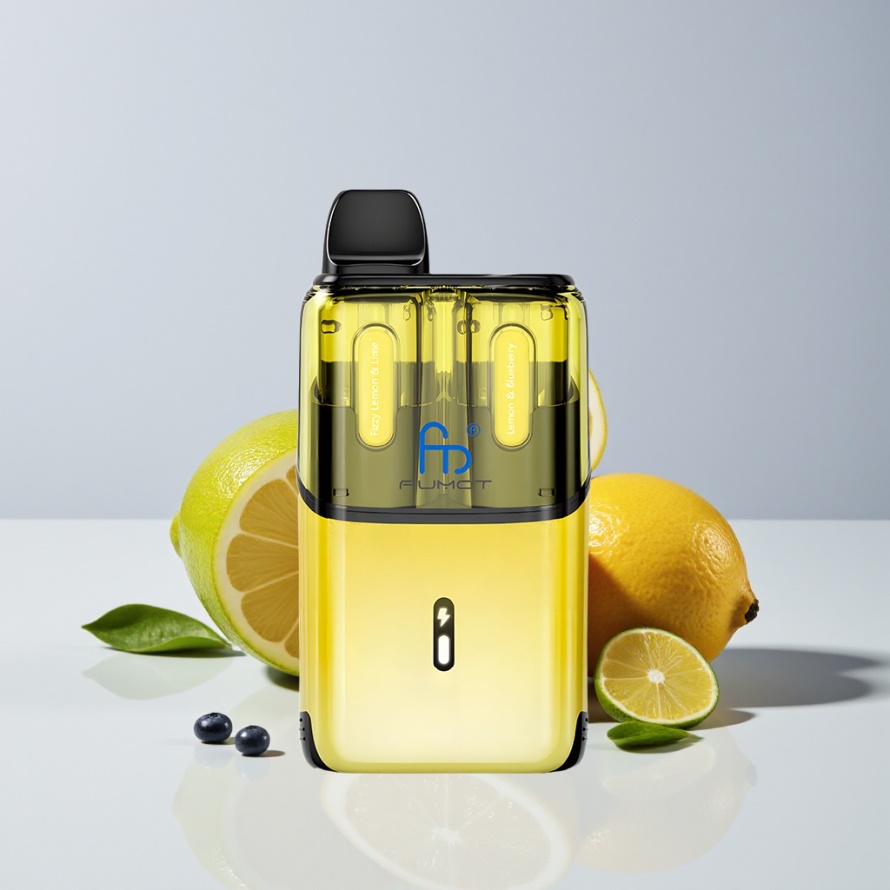 Fumot Ultra T32000 Engångsvape Frisk Citron & Lime - Citron & Blåbär för svensk grossist