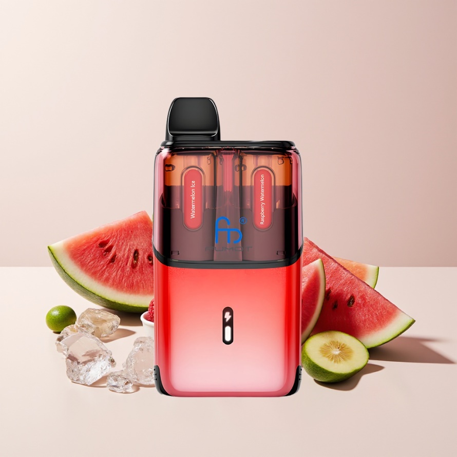 Fumot Ultra T32000 Engångsvape - Vattenmelon Is & Hallon Vattenmelon - Svensk Grossist - 32000 Puffar - 800mAh - 24ml