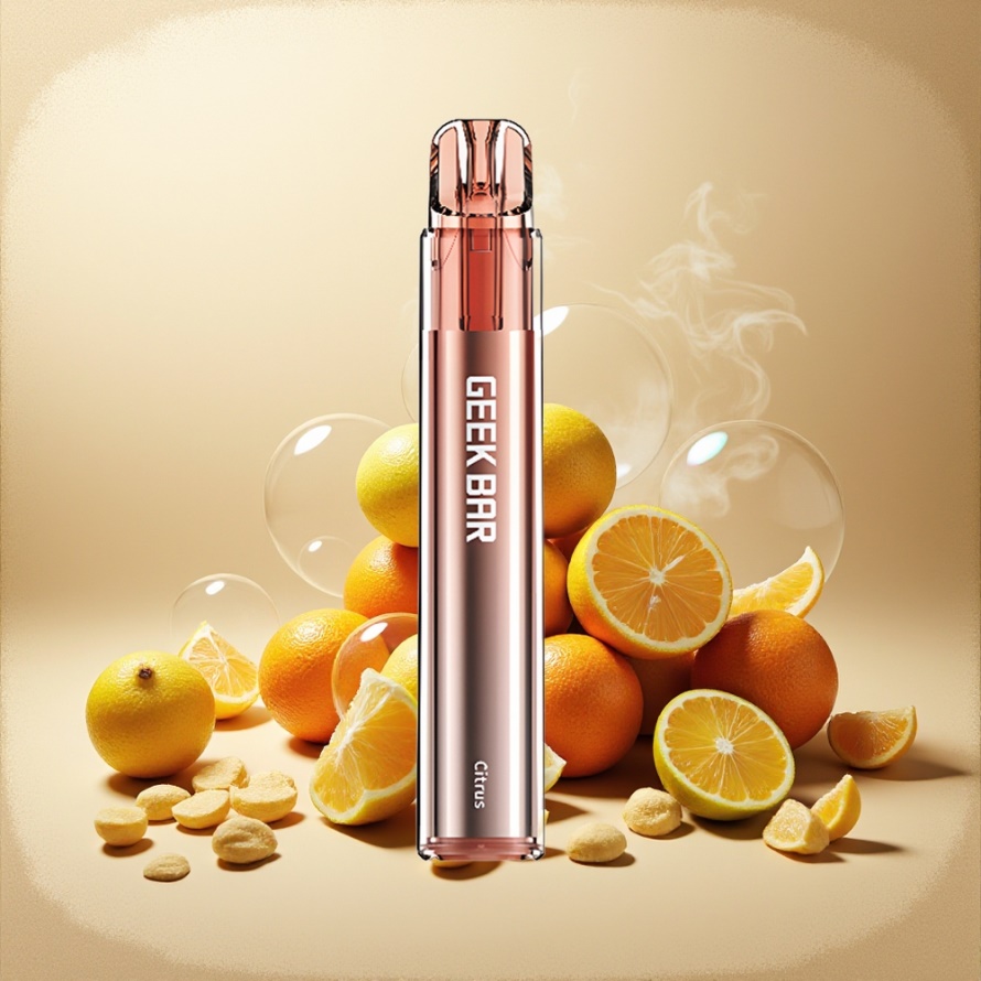 GEEK BAR Elite 1000 Puffs Engångs Vape Citrus med Mesh Coil 650mAh – Svensk Grossist