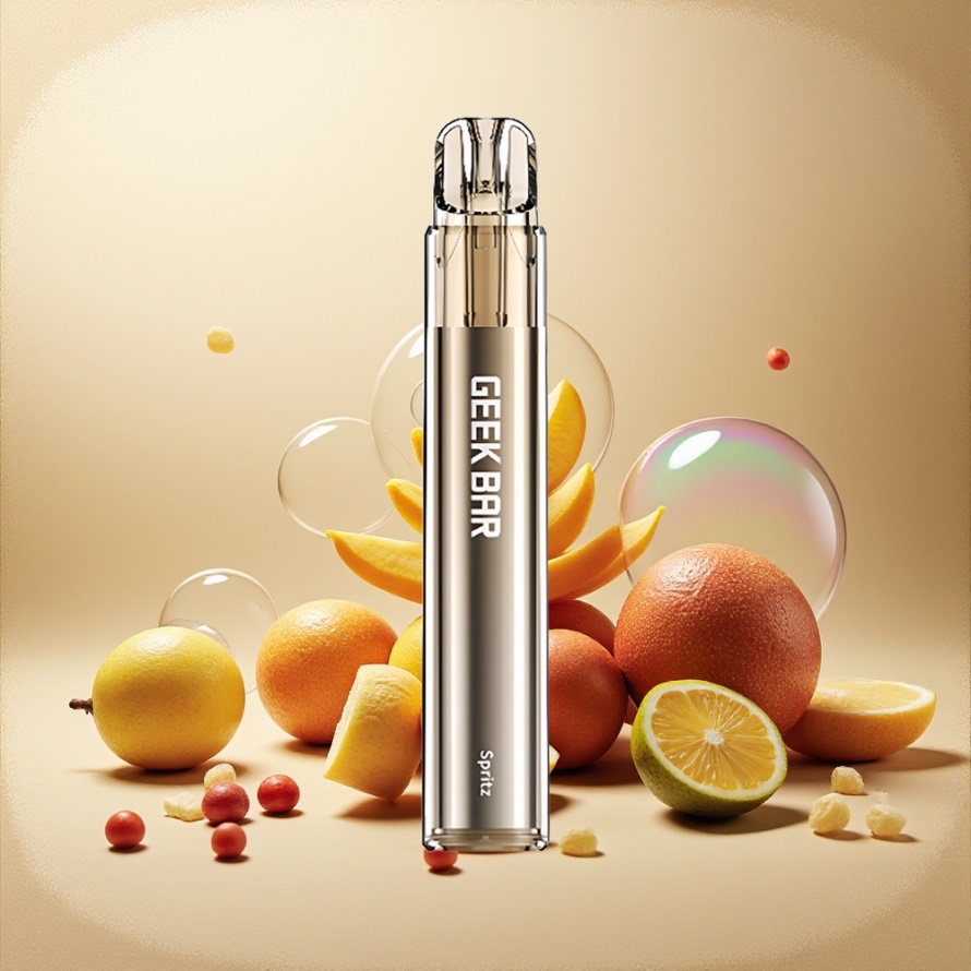GEEK BAR Elite 1000 Puffs Svensk Grossist Engångs Vape Spritz med Mesh Coil & 650mAh