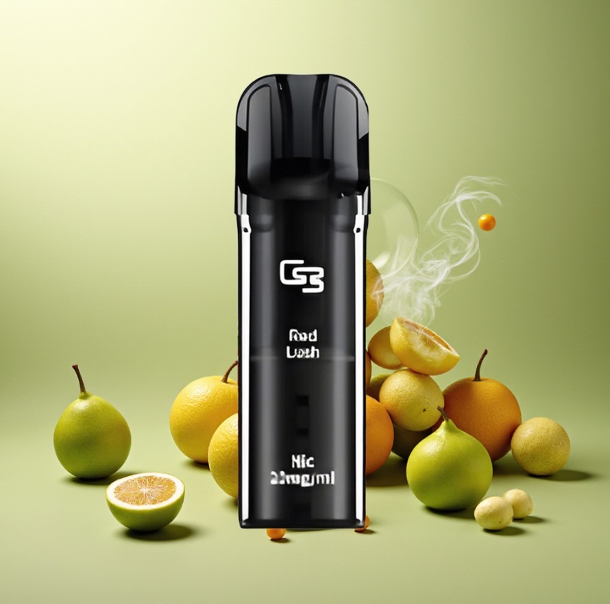 GEEK BAR Elite Förfylld Pod Kit Grön - Aluminiumlegering, 650 mAh, 2.0 ml, Magnetisk - Svensk Grossist