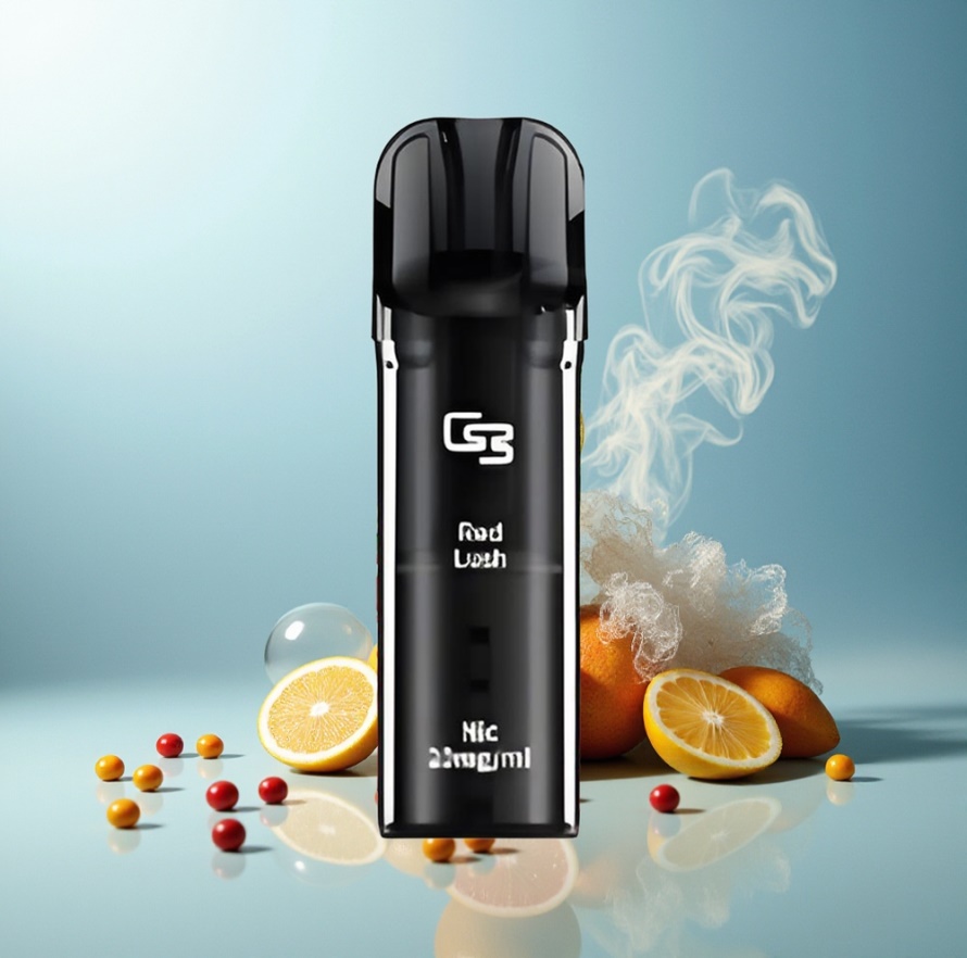 GEEK BAR Elite Förfylld Pod Kit Himmelsblå - Aluminiumlegering, 650 mAh, 2.0 ml, Magnetisk, Bypass, svensk grossist