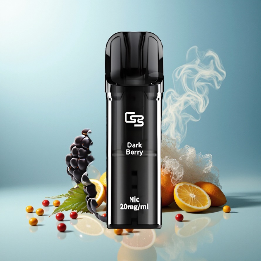 GEEK BAR Elite Förfylld Pod Kit Himmelsblå - Aluminiumlegering, 650 mAh, 2.0 ml, Magnetisk, Bypass, svensk grossist