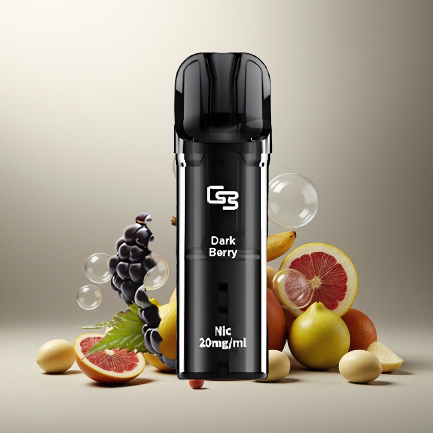 GEEK BAR Elite Förfylld Pod Kit Kylig Grå – Aluminiumlegering, 650 mAh, 2.0 ml, Magnetisk – svensk grossist