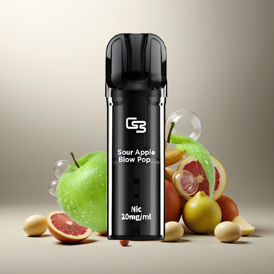 GEEK BAR Elite Förfylld Pod Kit Kylig Grå – Aluminiumlegering, 650 mAh, 2.0 ml, Magnetisk – svensk grossist