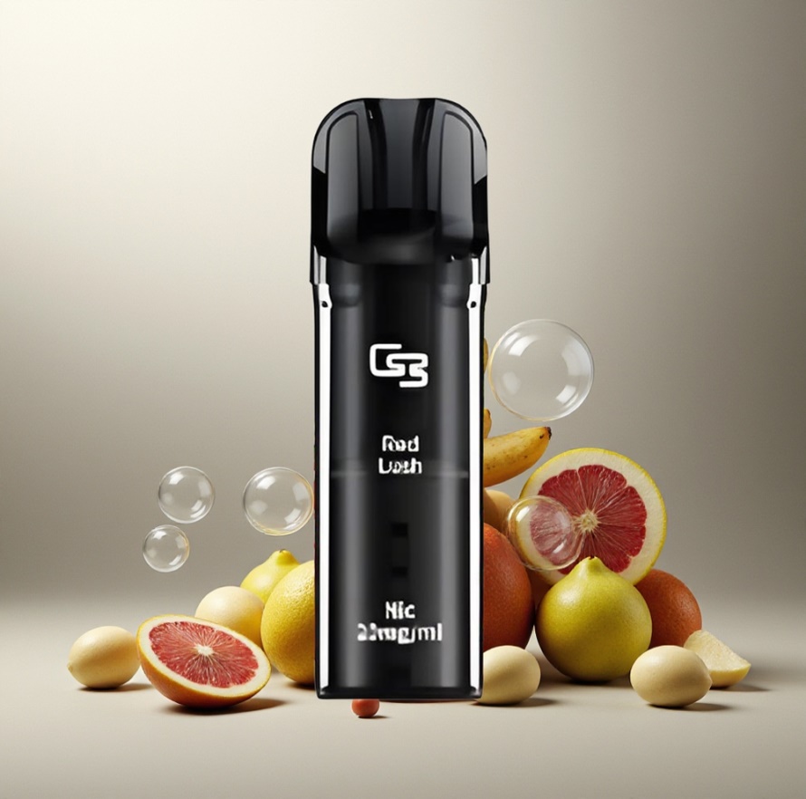 GEEK BAR Elite Förfylld Pod Kit Kylig Grå – Aluminiumlegering, 650 mAh, 2.0 ml, Magnetisk – svensk grossist