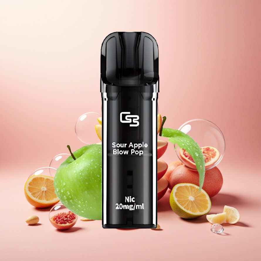 GEEK BAR Elite Förfylld Pod Kit Rosa - Aluminiumlegering, 650 mAh, 2.0 ml, Magnetisk, Bypass, svensk grossist