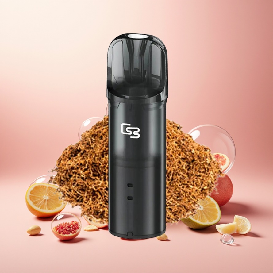 GEEK BAR Elite Förfylld Pod Kit Rosa - Aluminiumlegering, 650 mAh, 2.0 ml, Magnetisk, Bypass, svensk grossist