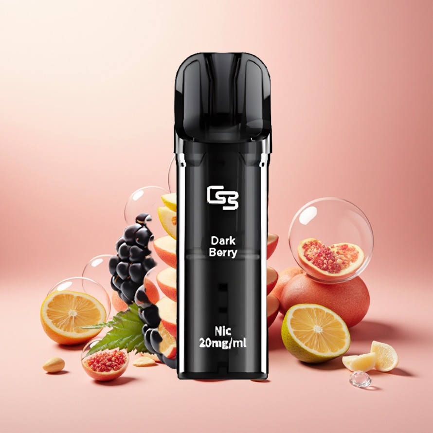 GEEK BAR Elite Förfylld Pod Kit Rosa - Aluminiumlegering, 650 mAh, 2.0 ml, Magnetisk, Bypass, svensk grossist