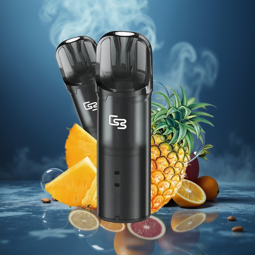GEEK BAR Elite Prefylld Pod Kit Midnatt Blå - Aluminiumlegering, 650 mAh, 2.0 ml, Magnetisk, Bypass, svensk grossist