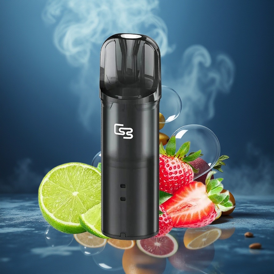 GEEK BAR Elite Prefylld Pod Kit Midnatt Blå - Aluminiumlegering, 650 mAh, 2.0 ml, Magnetisk, Bypass, svensk grossist