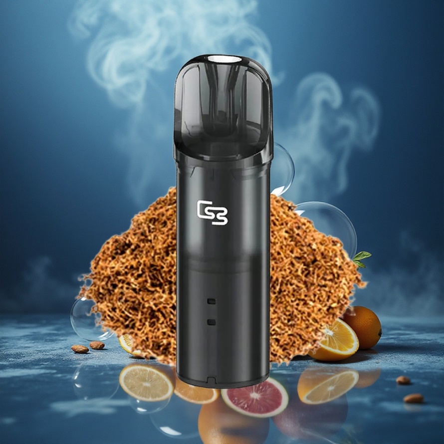 GEEK BAR Elite Prefylld Pod Kit Midnatt Blå - Aluminiumlegering, 650 mAh, 2.0 ml, Magnetisk, Bypass, svensk grossist
