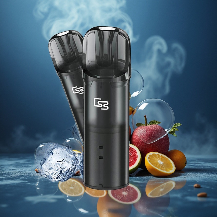 GEEK BAR Elite Prefylld Pod Kit Midnatt Blå - Aluminiumlegering, 650 mAh, 2.0 ml, Magnetisk, Bypass, svensk grossist