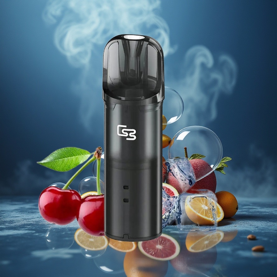 GEEK BAR Elite Prefylld Pod Kit Midnatt Blå - Aluminiumlegering, 650 mAh, 2.0 ml, Magnetisk, Bypass, svensk grossist