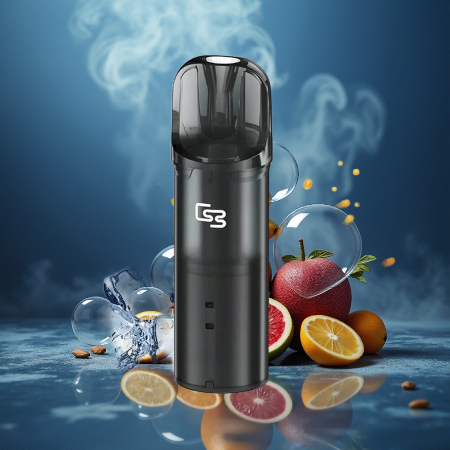 GEEK BAR Elite Prefylld Pod Kit Midnatt Blå - Aluminiumlegering, 650 mAh, 2.0 ml, Magnetisk, Bypass, svensk grossist