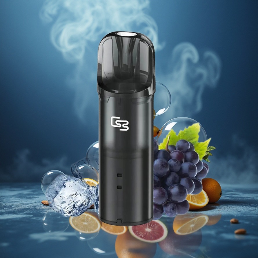 GEEK BAR Elite Prefylld Pod Kit Midnatt Blå - Aluminiumlegering, 650 mAh, 2.0 ml, Magnetisk, Bypass, svensk grossist
