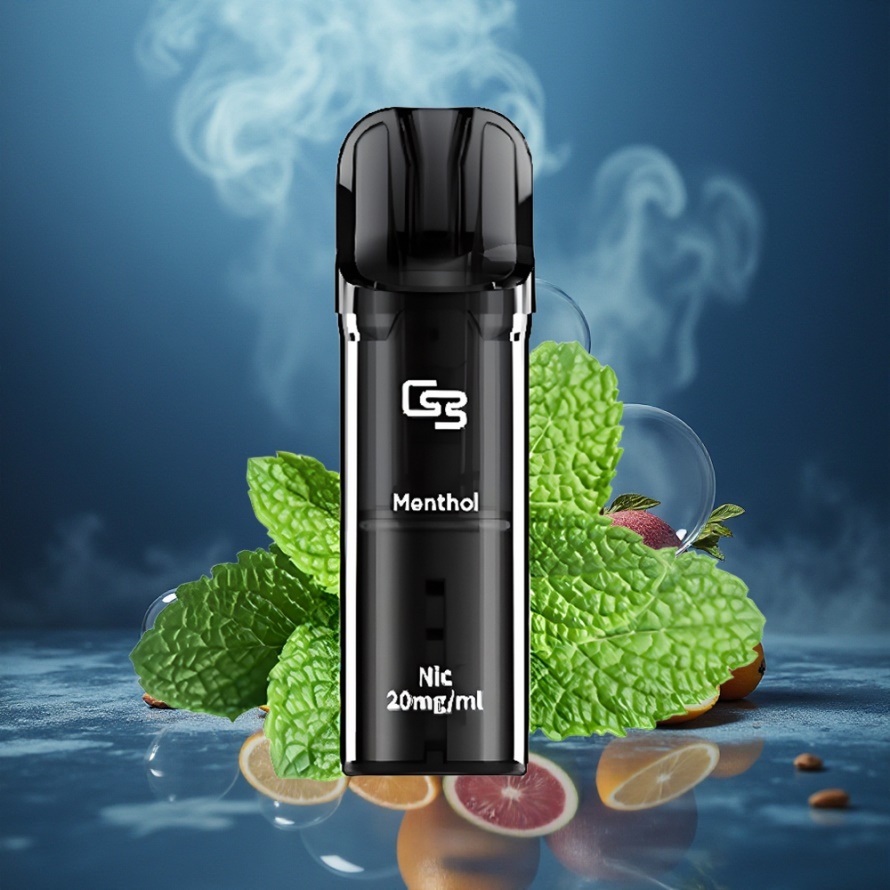 GEEK BAR Elite Prefylld Pod Kit Midnatt Blå - Aluminiumlegering, 650 mAh, 2.0 ml, Magnetisk, Bypass, svensk grossist