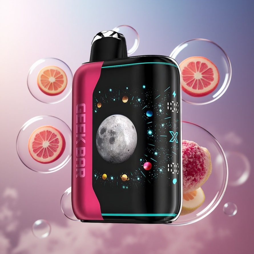 GEEK BAR Platinum Edition 25000 Svensk Grossist Engångs Vape Sursk Rosa Damm med 20mL E-Liquid och 2% Nikotin