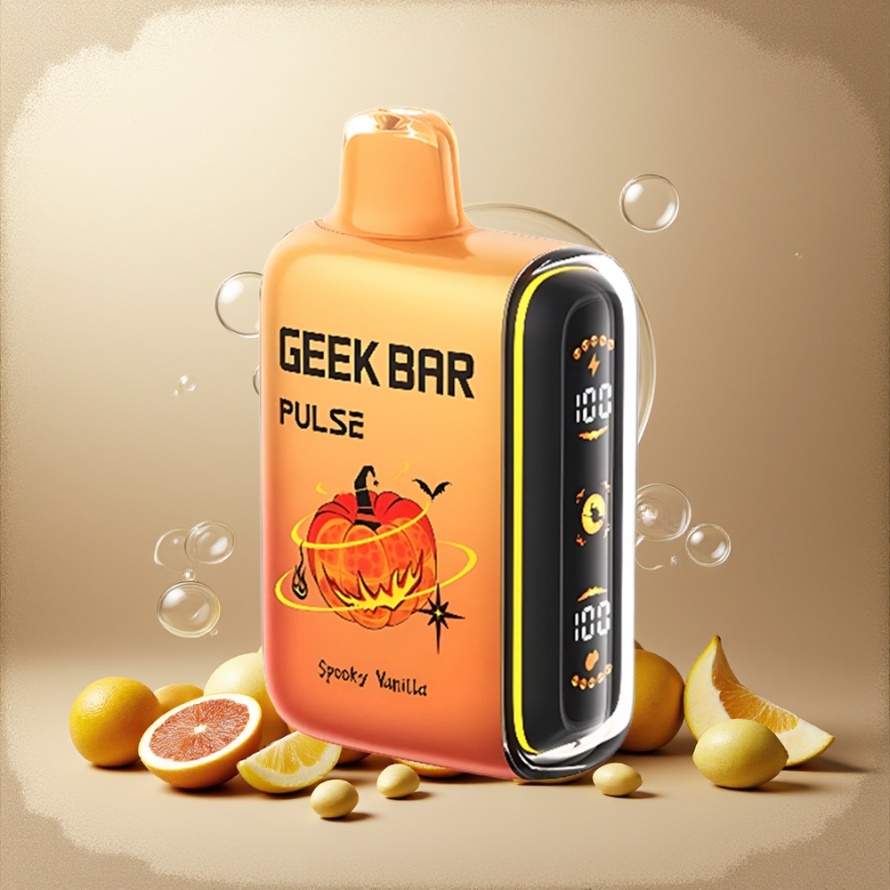 GEEK BAR Pulse 15000 Puffs 16ML 5% Nikotin USB-C Svensk Grossist Halloween Edition