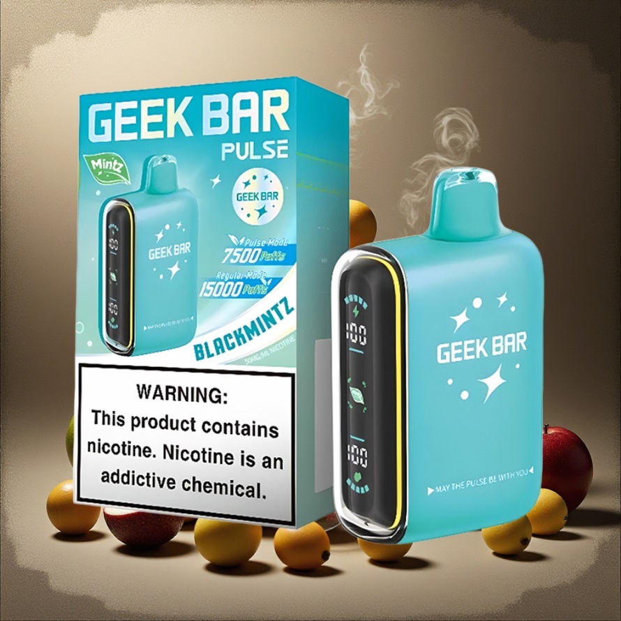 GEEK BAR Pulse 15000 Puffs Engångs Vape Mynta Edition 16ML 5% Nikotin svensk grossist