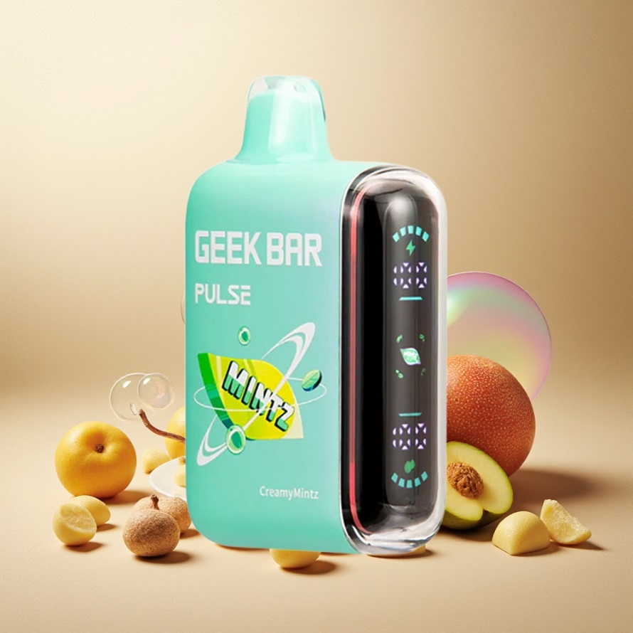 GEEK BAR Pulse 15000 Puffs Engångs Vape Mynta Edition 16ML 5% Nikotin svensk grossist