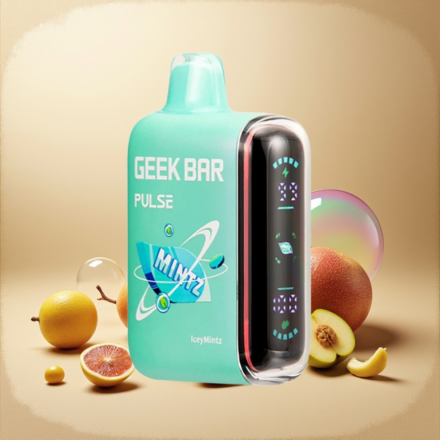 GEEK BAR Pulse 15000 Puffs Engångs Vape Mynta Edition 16ML 5% Nikotin svensk grossist