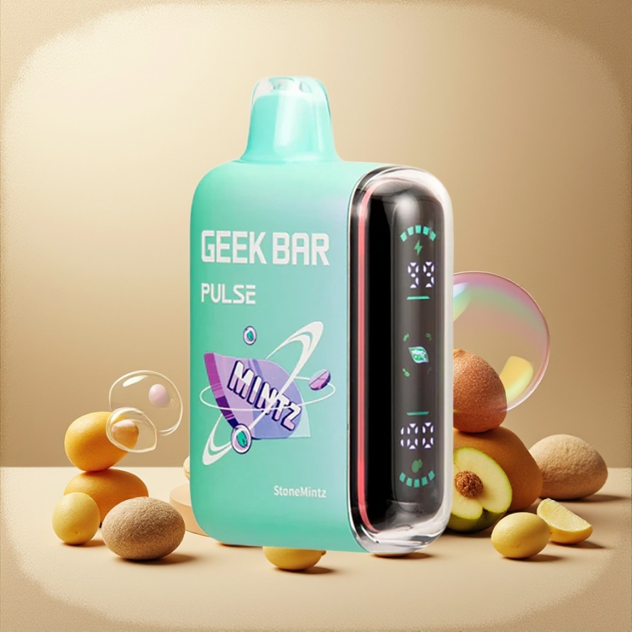 GEEK BAR Pulse 15000 Puffs Engångs Vape Mynta Edition 16ML 5% Nikotin svensk grossist