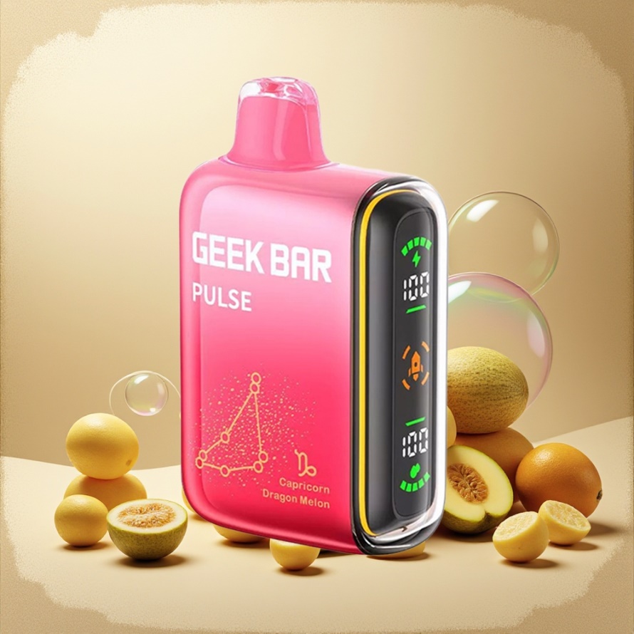 GEEK BAR Pulse 15000 Puffs Engångs Vape Zodiac Edition Svensk Grossist med 16ML E-vätska, 5% Nikotin & USB-C