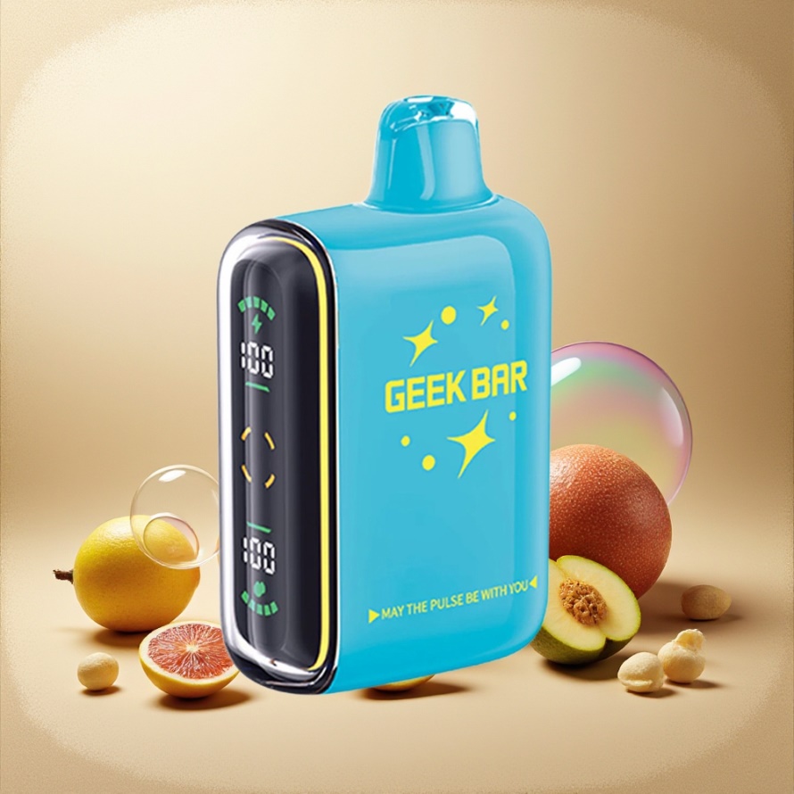 GEEK BAR Pulse 15000 Puffs Svensk Grossist Engångs Vape Nikotinfri 16ML 650 mAh USB-C