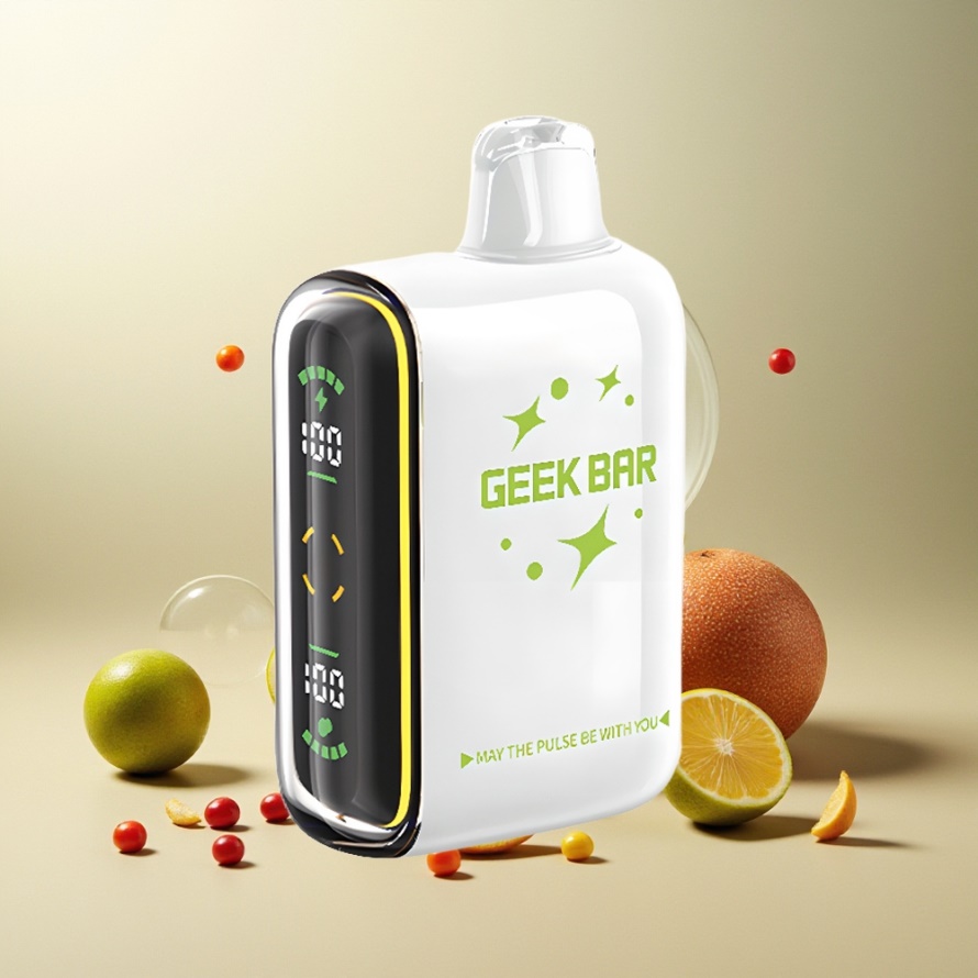 GEEK BAR Pulse 15000 Puffs Svensk Grossist Engångs Vape Nikotinfri 16ML 650 mAh USB-C