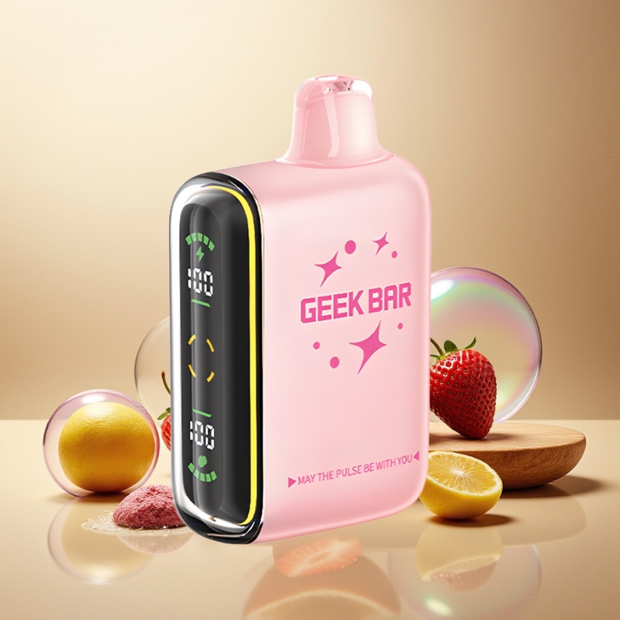 GEEK BAR Pulse 15000 Puffs Svensk Grossist Engångs Vape Nikotinfri 16ML 650 mAh USB-C