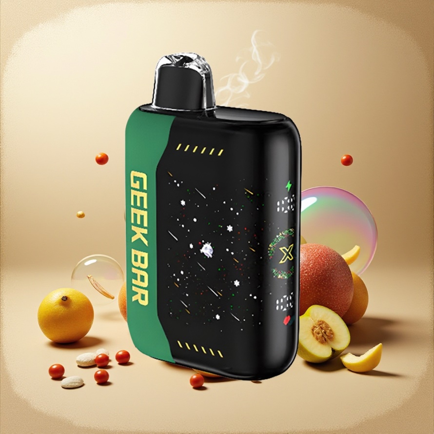 GEEK BAR Pulse X 25000 Puffs Engångs Vape Jul Special med 18mL E-Vätska och Dual Mesh Coil svensk grossist