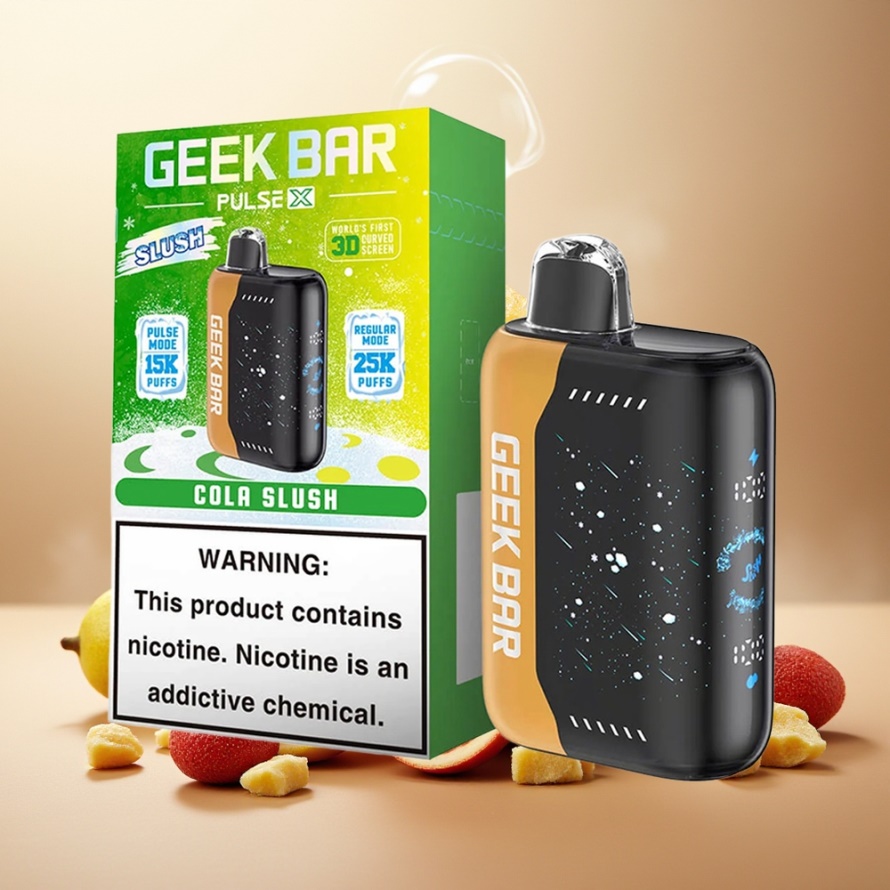 GEEK BAR Pulse X 25000 Puffs Slush Edition Svensk Grossist med 18mL E-Vätska och Dual Mesh Coil