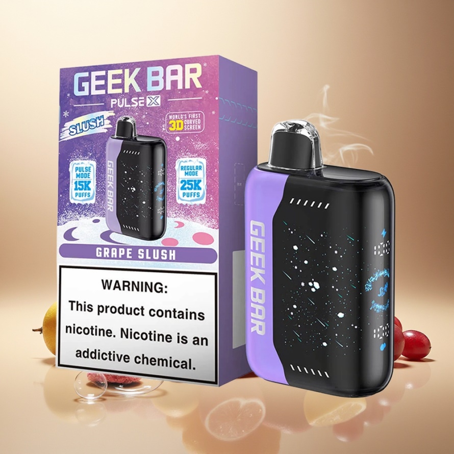 GEEK BAR Pulse X 25000 Puffs Slush Edition Svensk Grossist med 18mL E-Vätska och Dual Mesh Coil