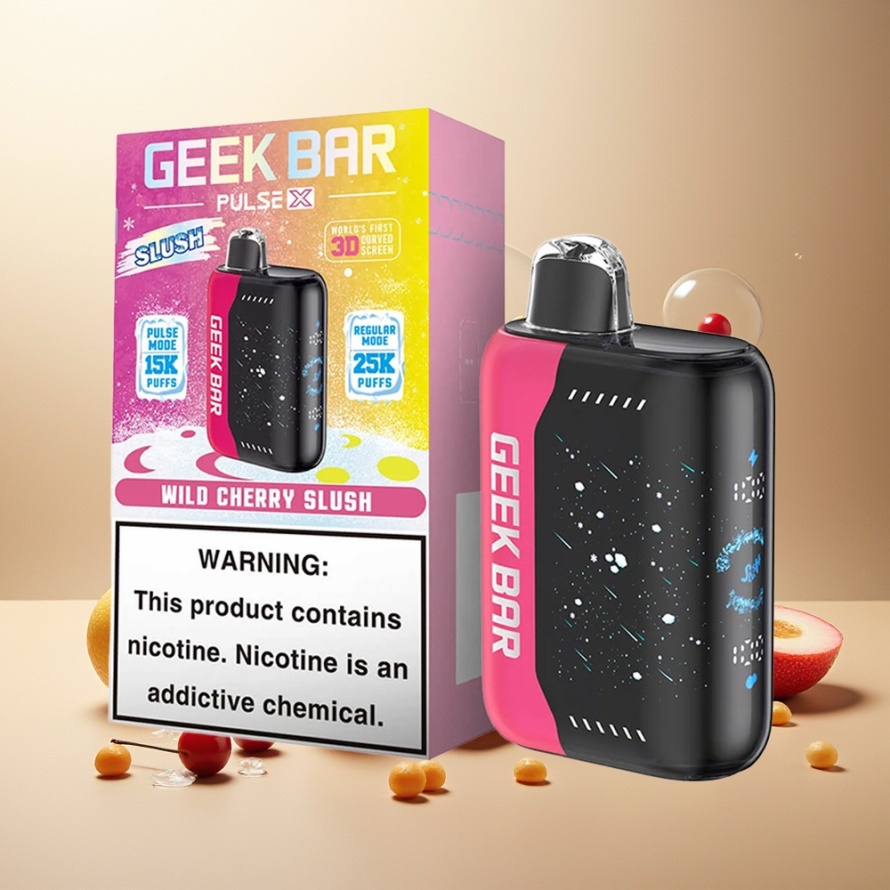 GEEK BAR Pulse X 25000 Puffs Slush Edition Svensk Grossist med 18mL E-Vätska och Dual Mesh Coil
