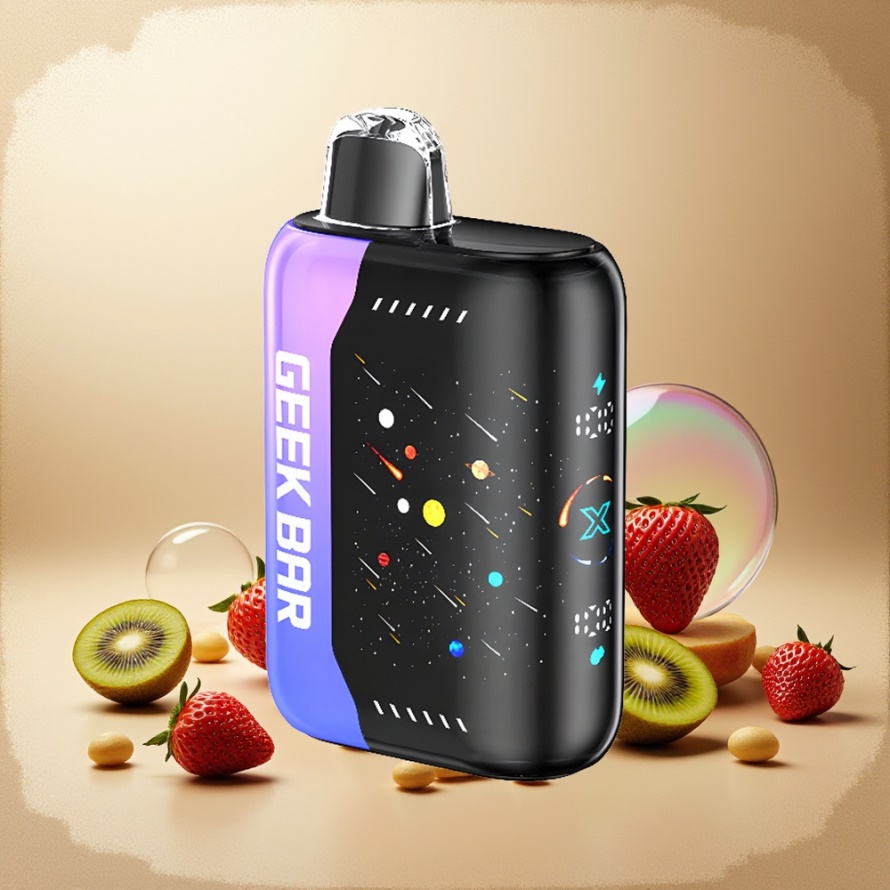 GEEK BAR Pulse X 25000 Puffs Svensk Grossist Meteor Edition med 18mL E-Vätska och USB Type-C